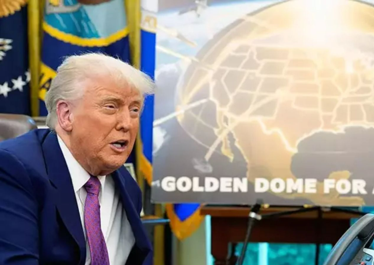 Demir Kubbe'ye yeni rakip! Trump ABD'yi uzaylılardan “Altın Kubbe” ile koruyacak