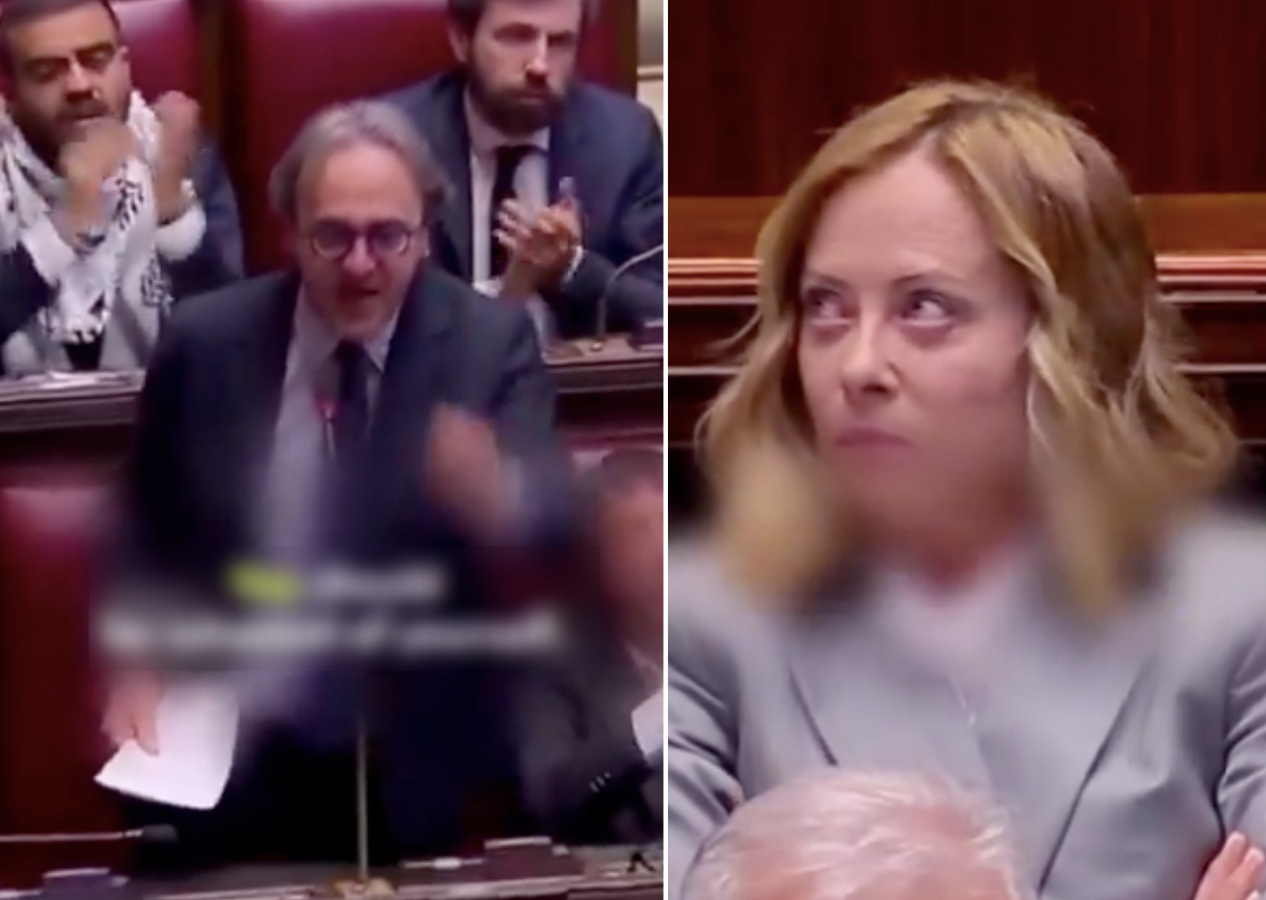 Meloni’ye parlamentoda tokat gibi sözler! “Netanyahu’ya karşı tek kelime edemiyor”