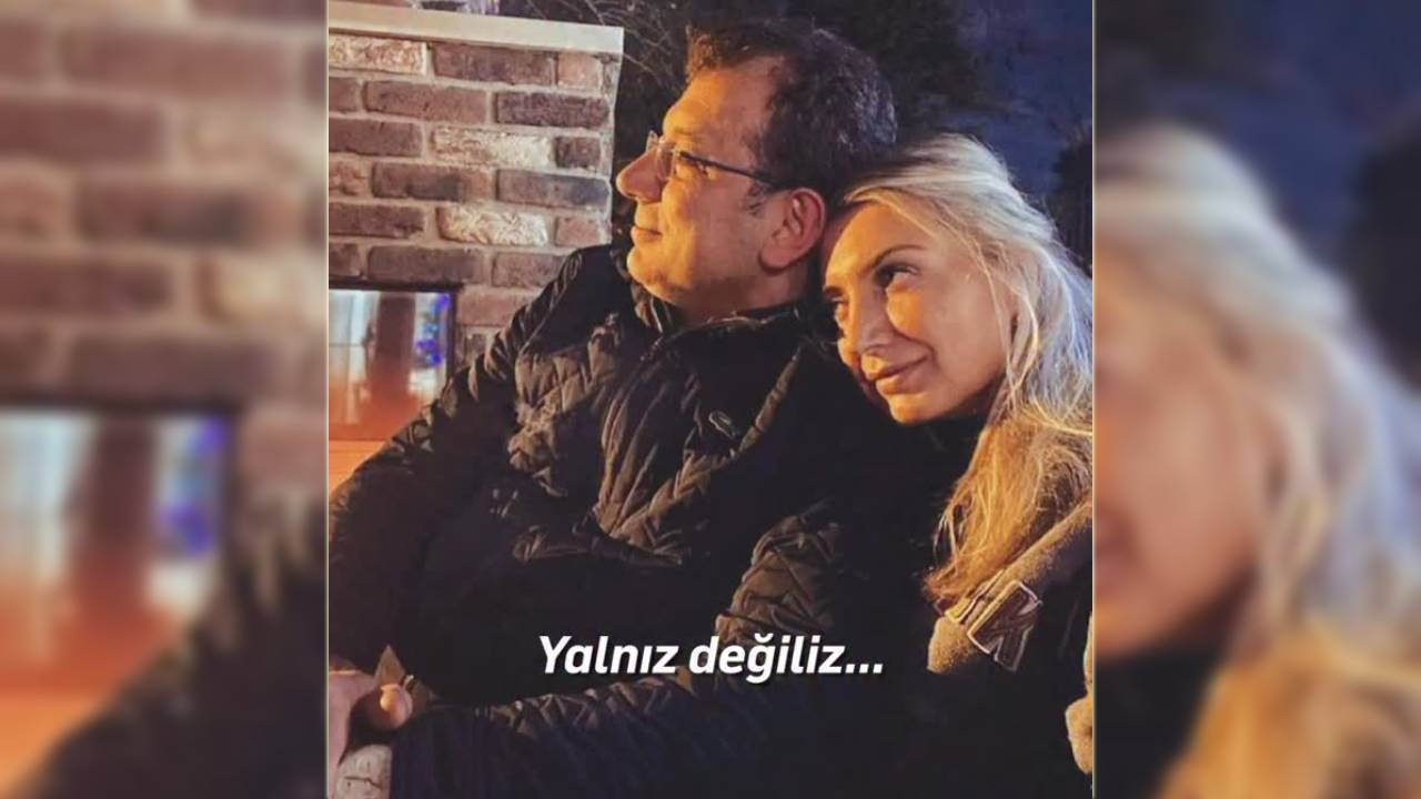Ekrem İmamoğlu'ndan hapishaneden manidar paylaşım: Yalnız değiliz sevgilim