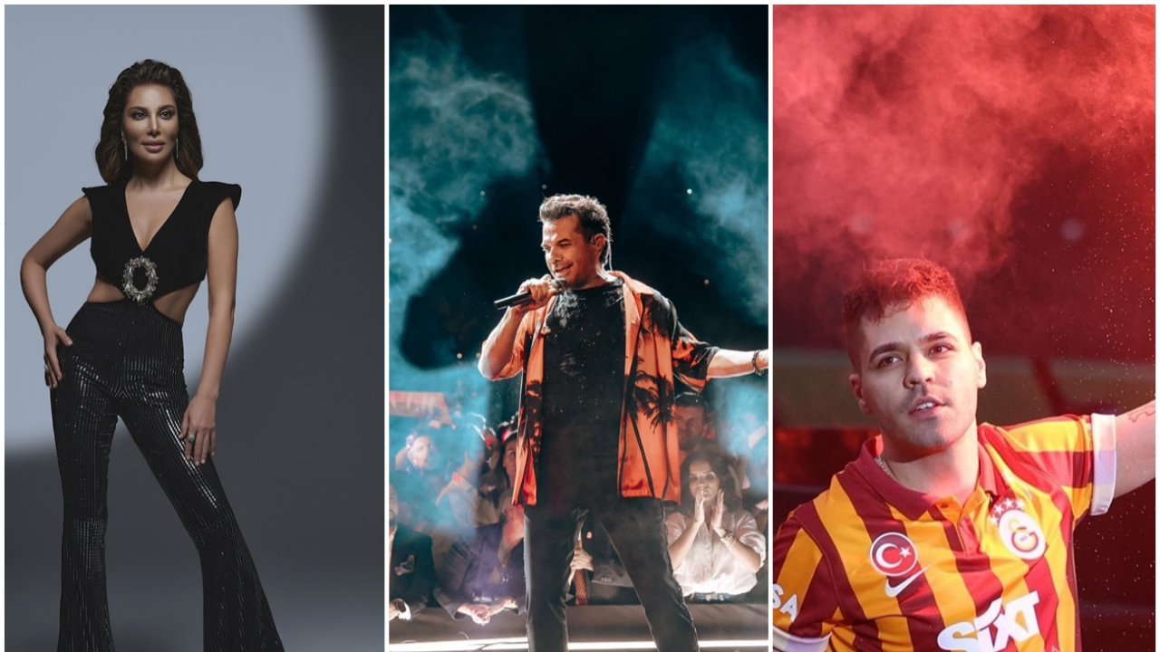 Galatasaray'ın şampiyonluk kutlamalarında yıldızlar geçidi!