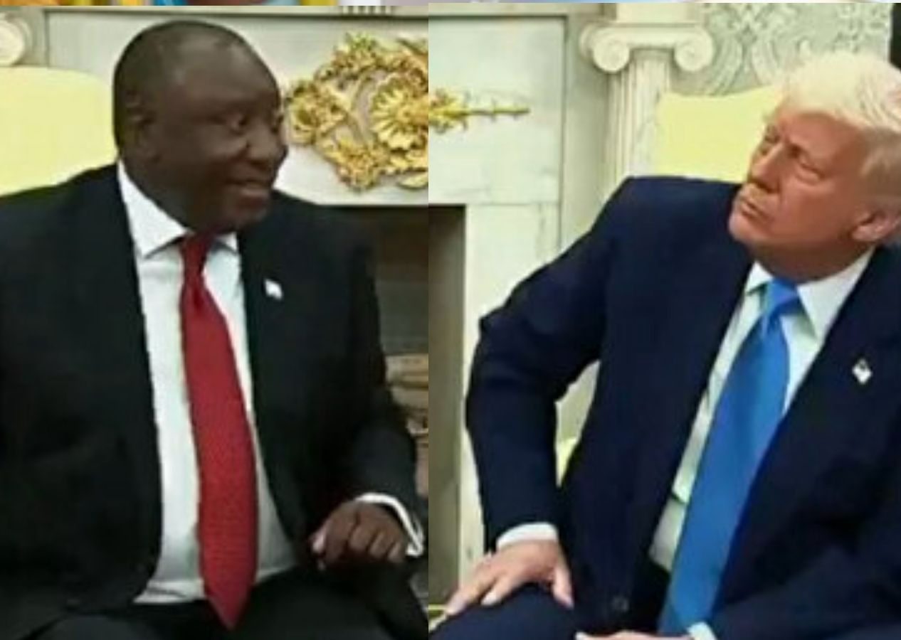 İkinci Zelensky vakası! Trump’ın Oval Ofis planı bozuldu! Ramaphosa’dan soğukkanlı yanıt