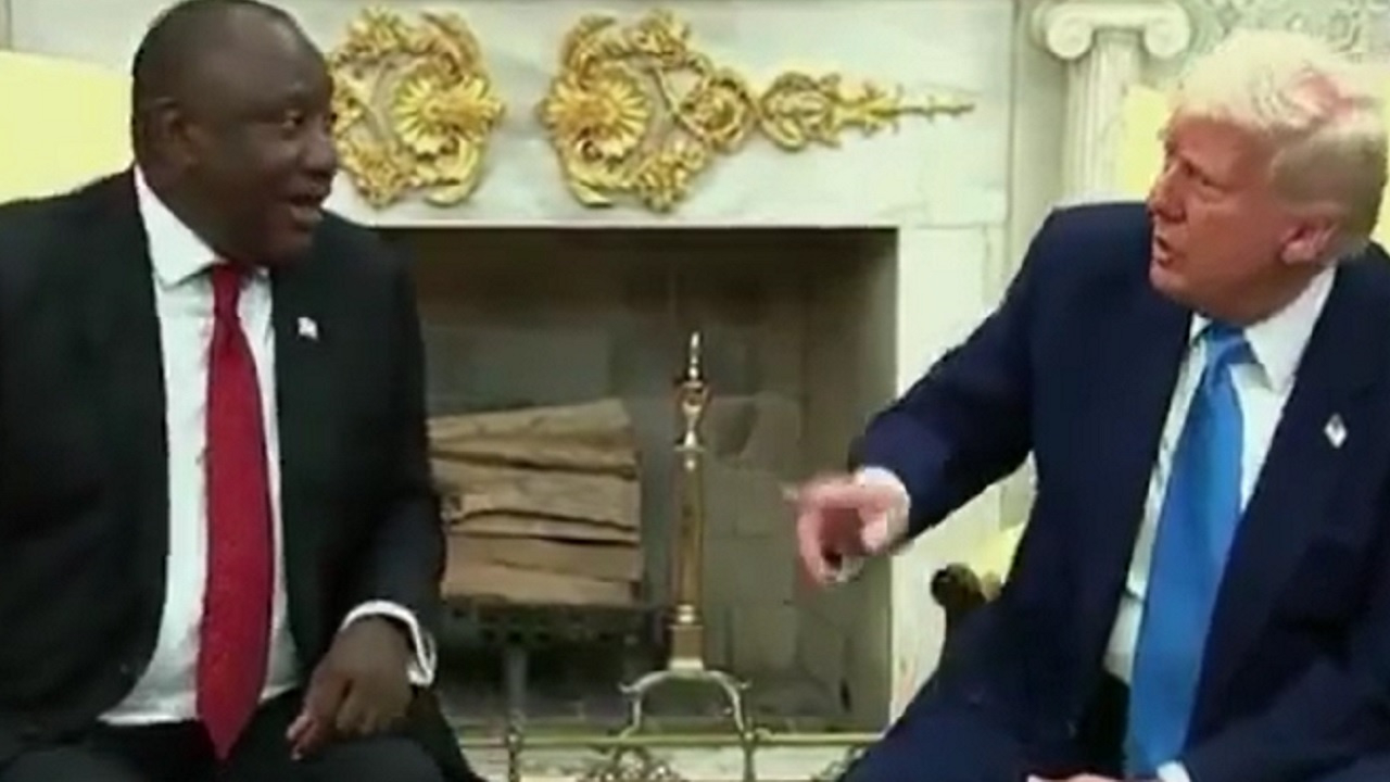 Trump'tan Ramaphosa'ya şok suçlama: "Güney Afrika'da beyaz çiftçilere soykırım yapılıyor!"