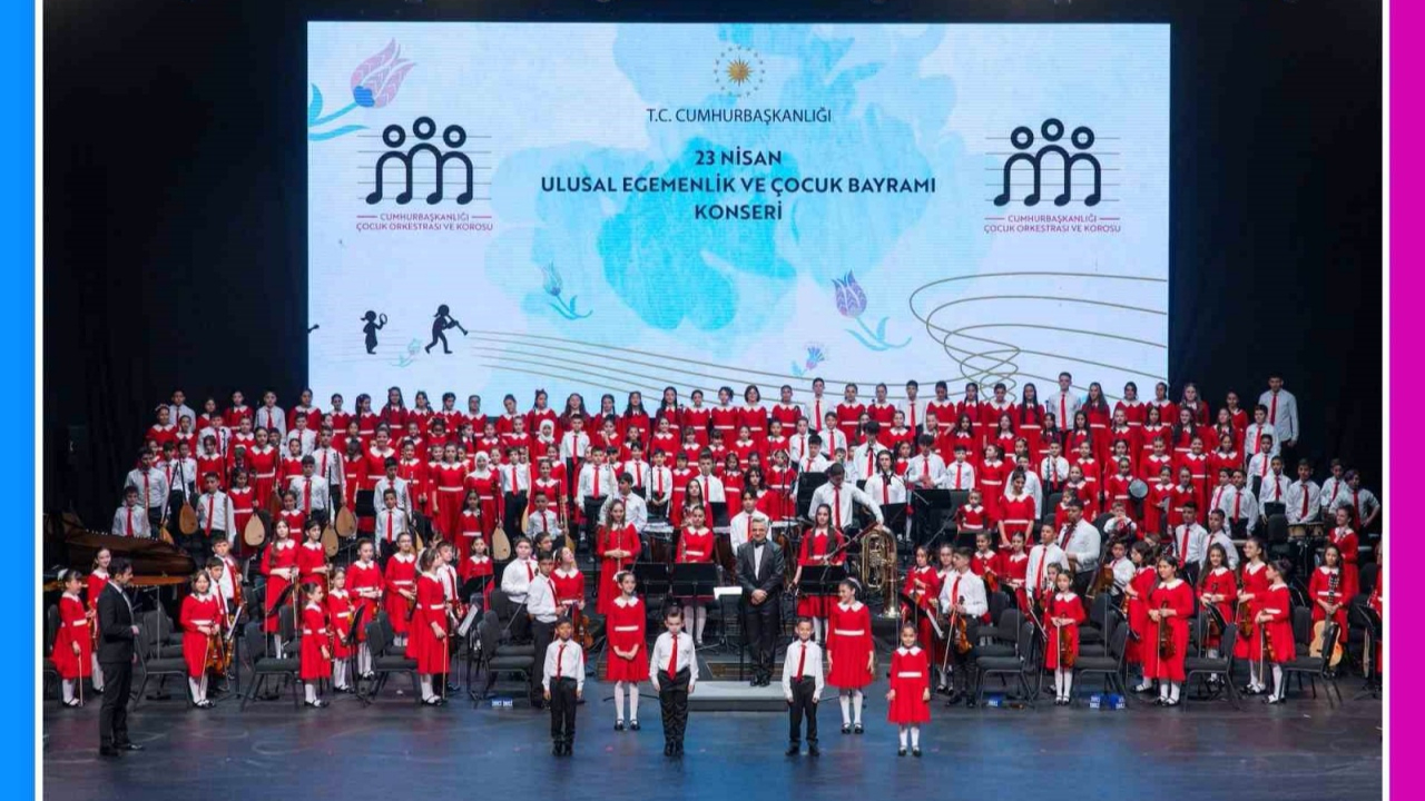 23 Nisan coşkusu Türk Telekom Muud’da! Cumhurbaşkanlığı Çocuk Orkestrası ve Korosu’ndan unutulmaz konser