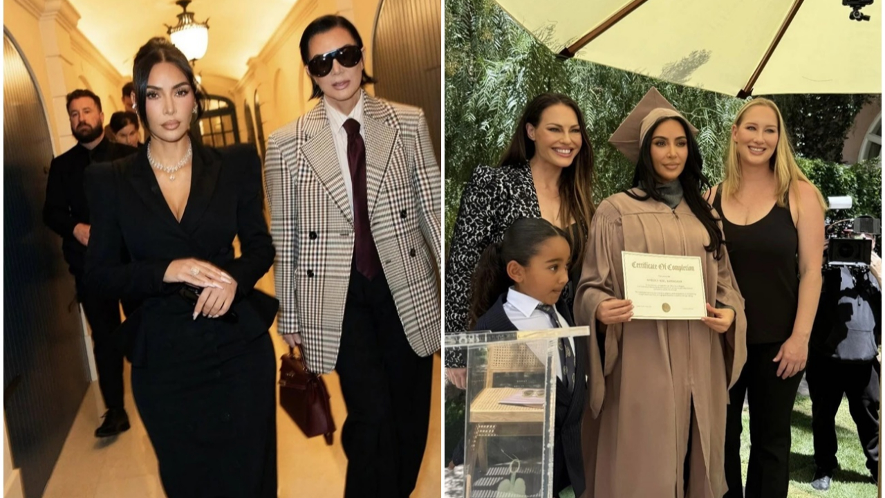 Babasının izinden gidiyor! Kim Kardashian, hukuk fakültesinden mezun oldu