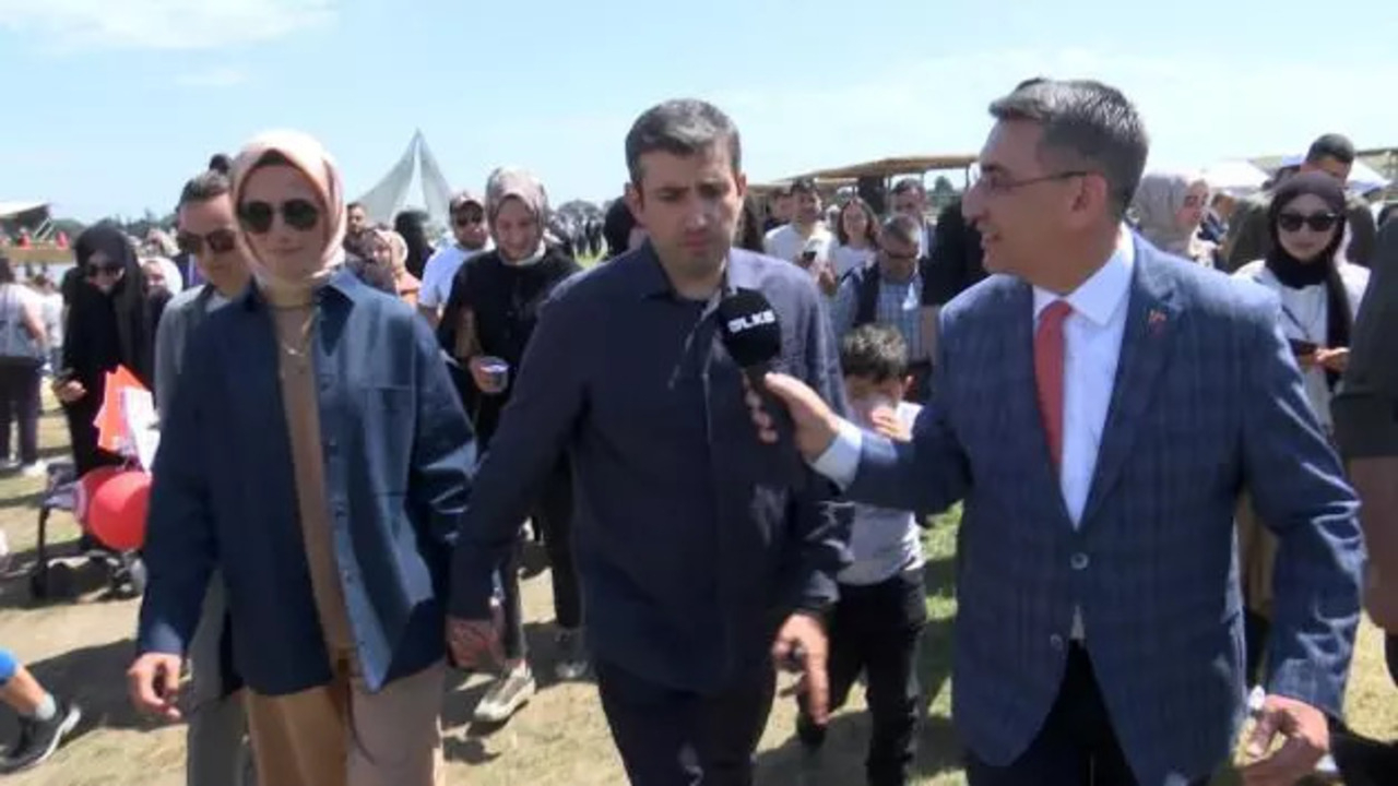 Selçuk Bayraktar ile eşi Sümeyye Erdoğan Bayraktar'dan 7. Etnospor Kültür Festivali'ne ziyaret