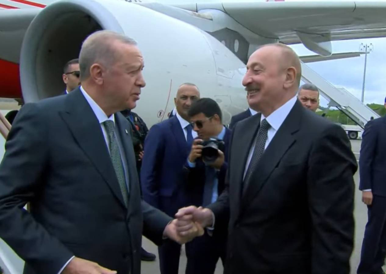 Cumhurbaşkanı Erdoğan ve Aliyev, Laçın Uluslararası Havalimanı'nın açılışını yaptı