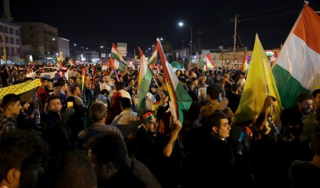 Kerkük ve Erbil'de tehlikeli oyun! Sokağa çıkıp PKK sloganları attılar...