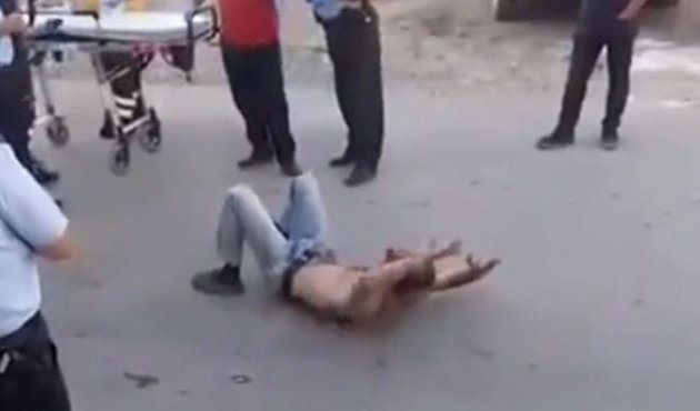 Türkiye'de ilk kez zombi hapı'da denilen, 'flakka' kullanan bir kişi görüntülendi..!!