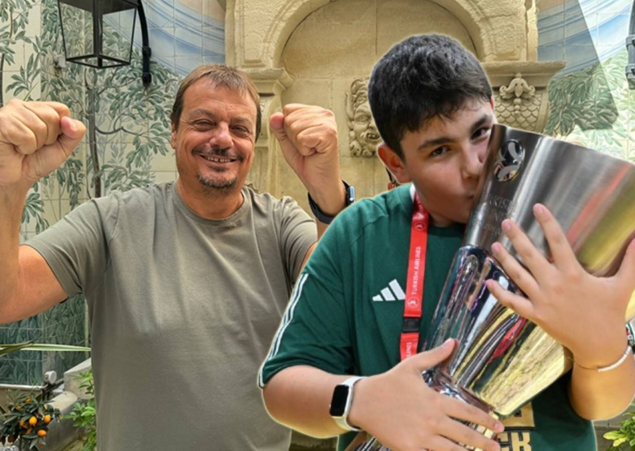Ergin Ataman oğlunu Panathinaikos teknik ekibine aldırdı: İlk transfer 15 yaşındaki Sarp