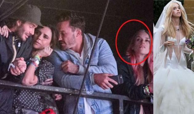 David Beckham gönlünü "şeffaf geline" kaptırdı!