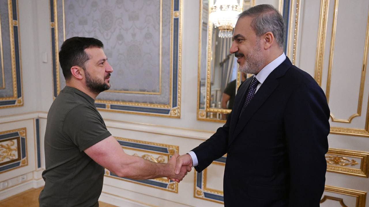 Rusya'dan sonra sıra Ukrayna'da: Bakan Fidan, Zelenskiy'le görüşecek