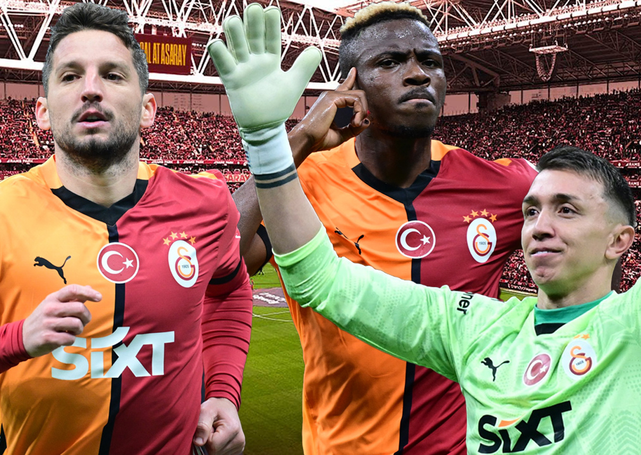 Galatasaray'ın Başakşehir maçı ilk 11'i belli oldu! Victor Osimhen, Dries Mertens ve Fernando Muslera için veda maçı