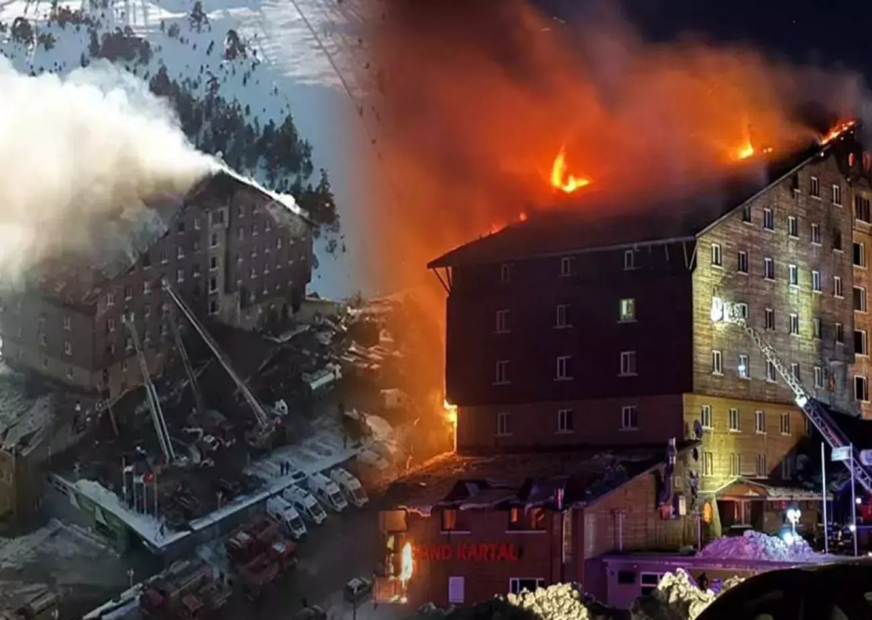 Kartalkaya'daki otel yangını faciasına ilişkin flaş gelişme! İddianame kabul edildi