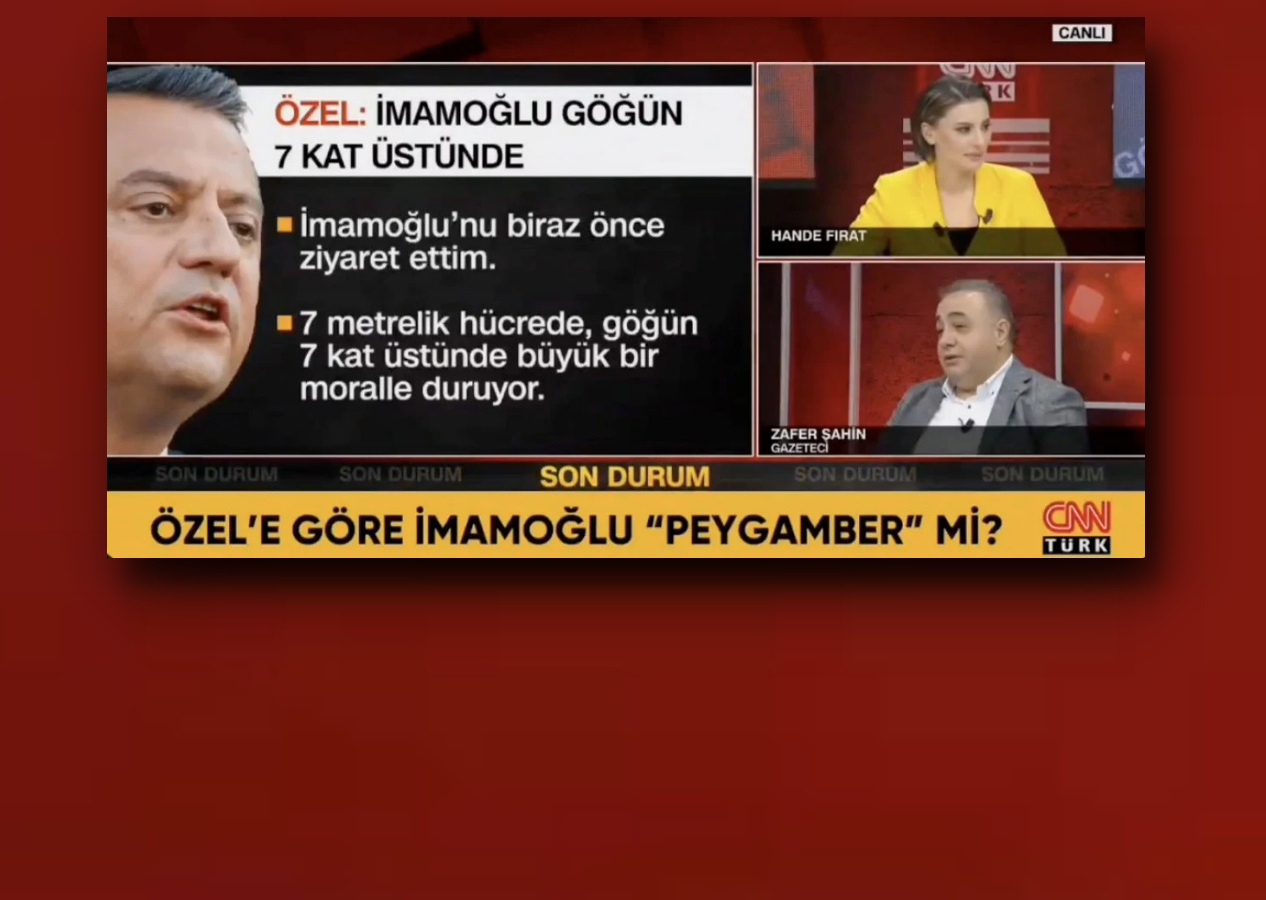 “Göğün 7 katı” benzetmesi tepki çekti! Zafer Şahin: Sıradaki açıklama Mesih İmamoğlu olur!
