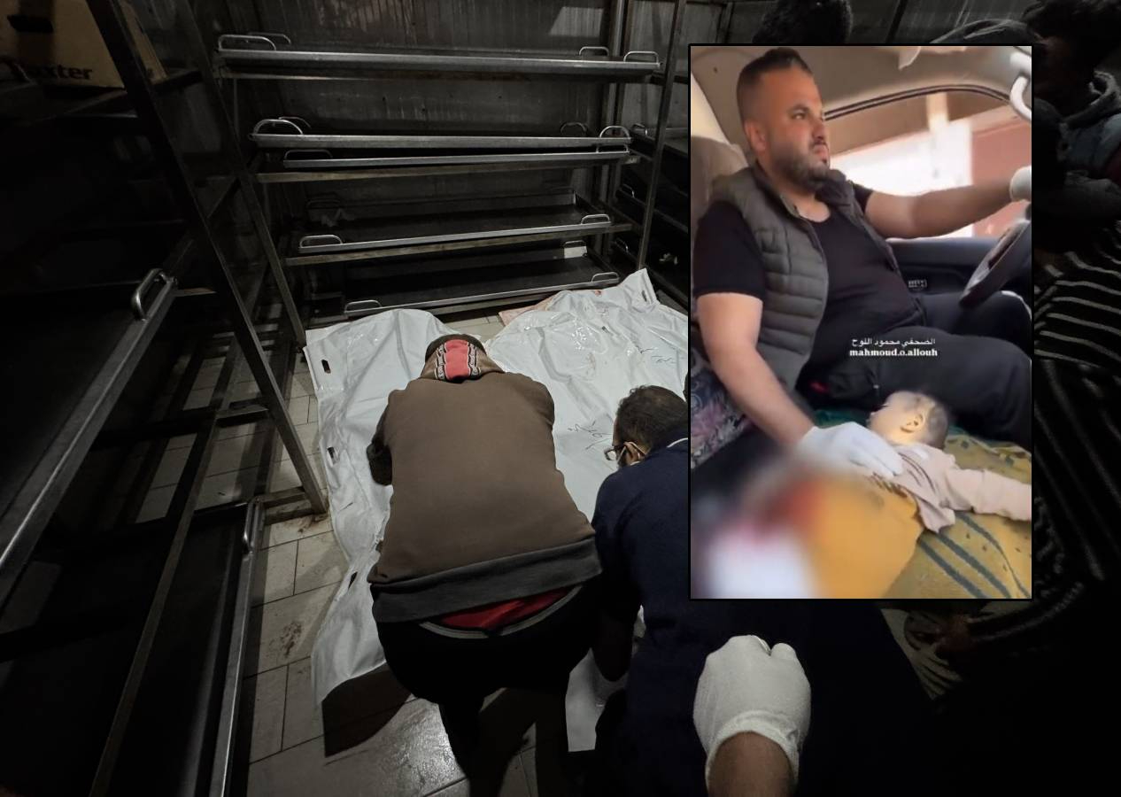 Sağlık görevlisinin Filistinli çocuğu hayatta tutmaya çalıştığı anlar yürek parçaladı