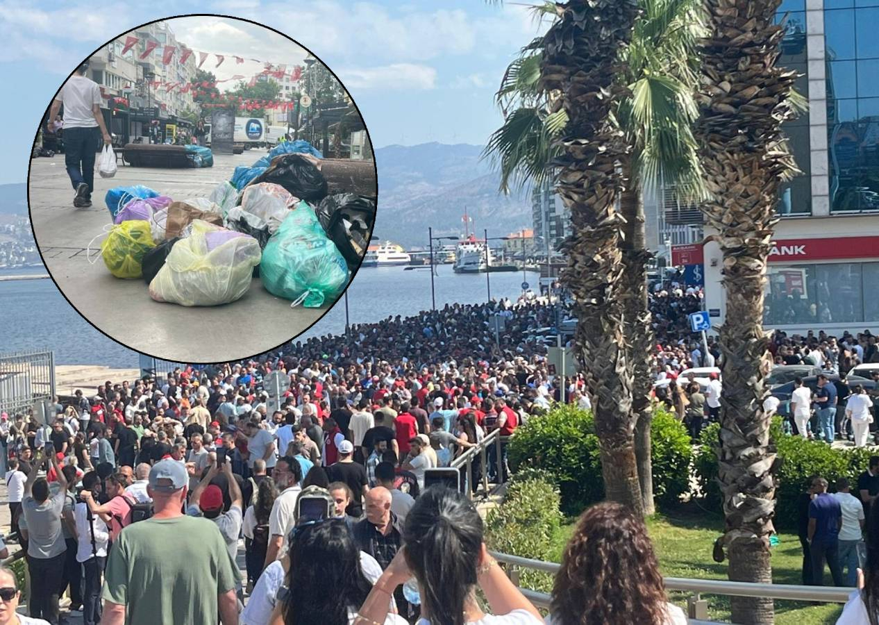 Otobüsler kontak kapattı, çöpleri toplayan yok, İzmir kaosa teslim! Grevci işçiler 90 bin TL maaş istiyor