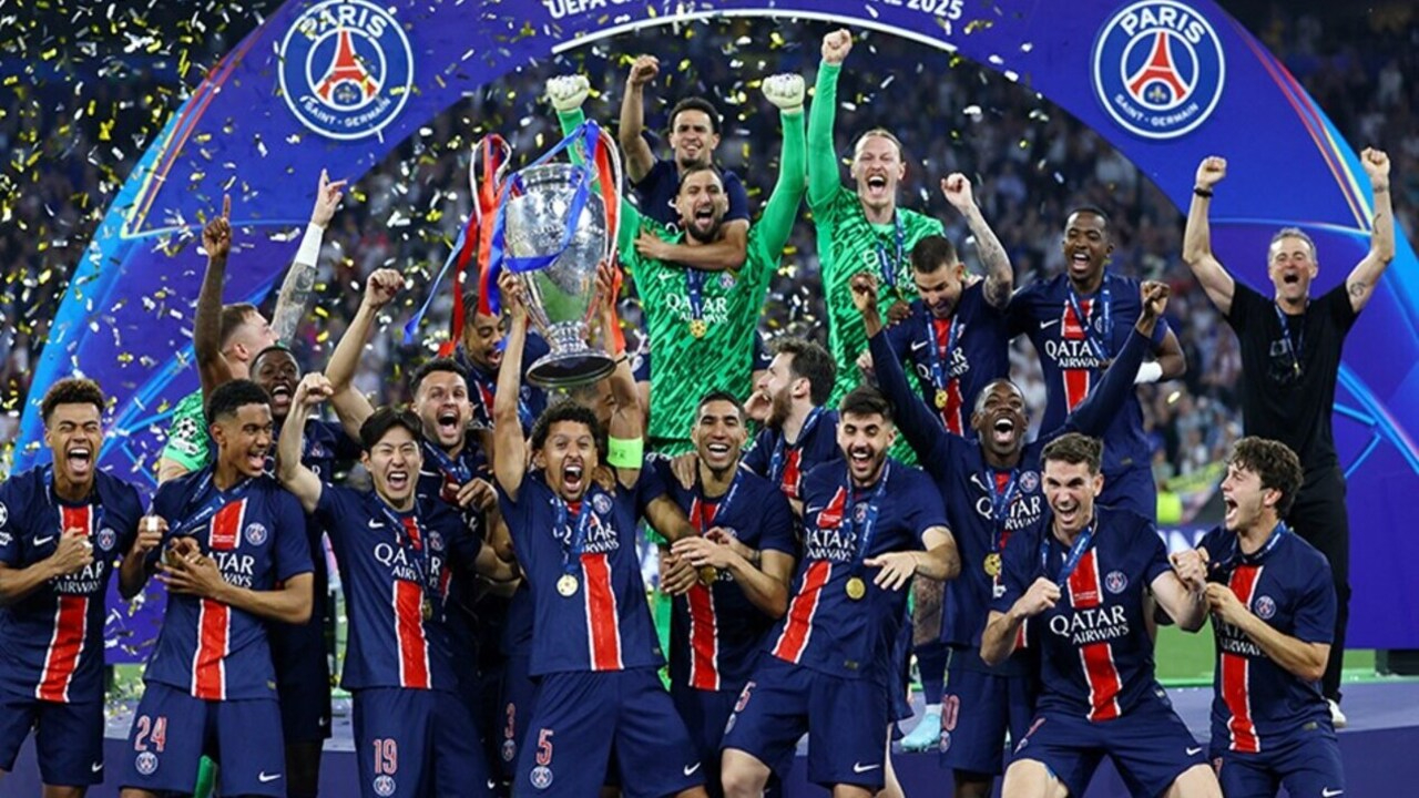 PSG Inter'i farklı yıktı, Şampiyonlar Ligi'nde mutlu sona ulaştı (Paris Saint-Germain 5 - 0 Inter | Finalin özeti)