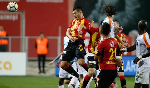 Göztepe 3 - A. Alanyaspor 3 maç özeti