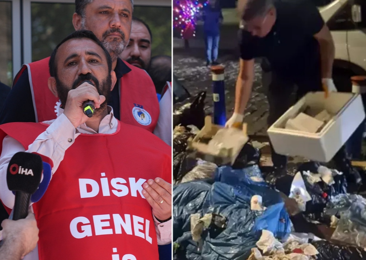 İzmir’de temizlik kaosu! DİSK Şube Başkanı, Cemil Tugay'ı tiye aldı: İyi temizlik yapıyor, çöp görürsem başkanı ararım!