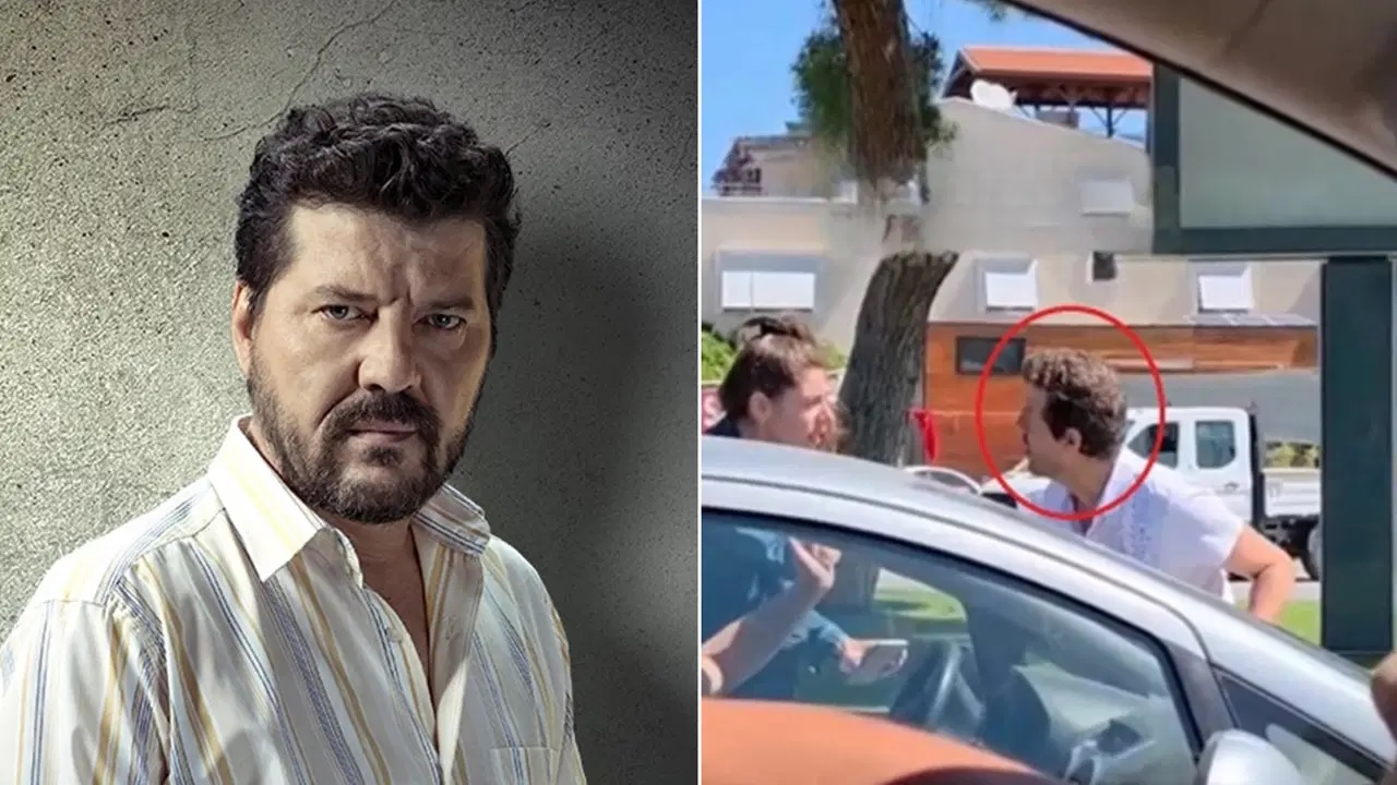 İlker Aksum Urla trafiğinde kontrolü kaybetti: Küfürler havada uçuştu
