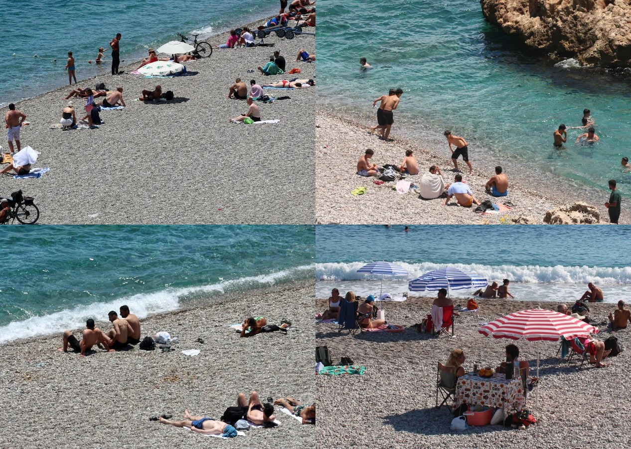 Antalya sahillerinde Kurban Bayram öncesi büyük yoğunluk