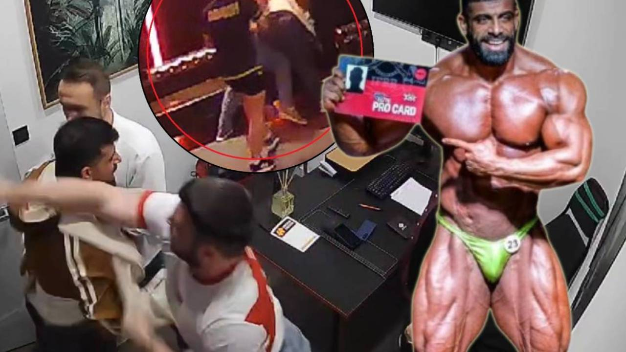 Milli sporcuya silah çektiler dakikalarca böyle darp ettiler