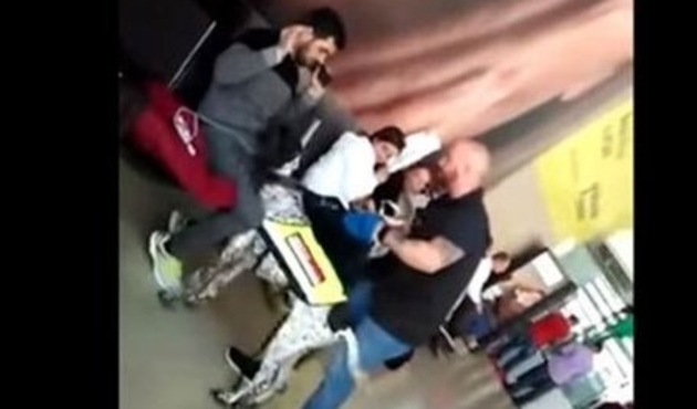 Viyana Havalimanı'nda büyük skandal/Video...