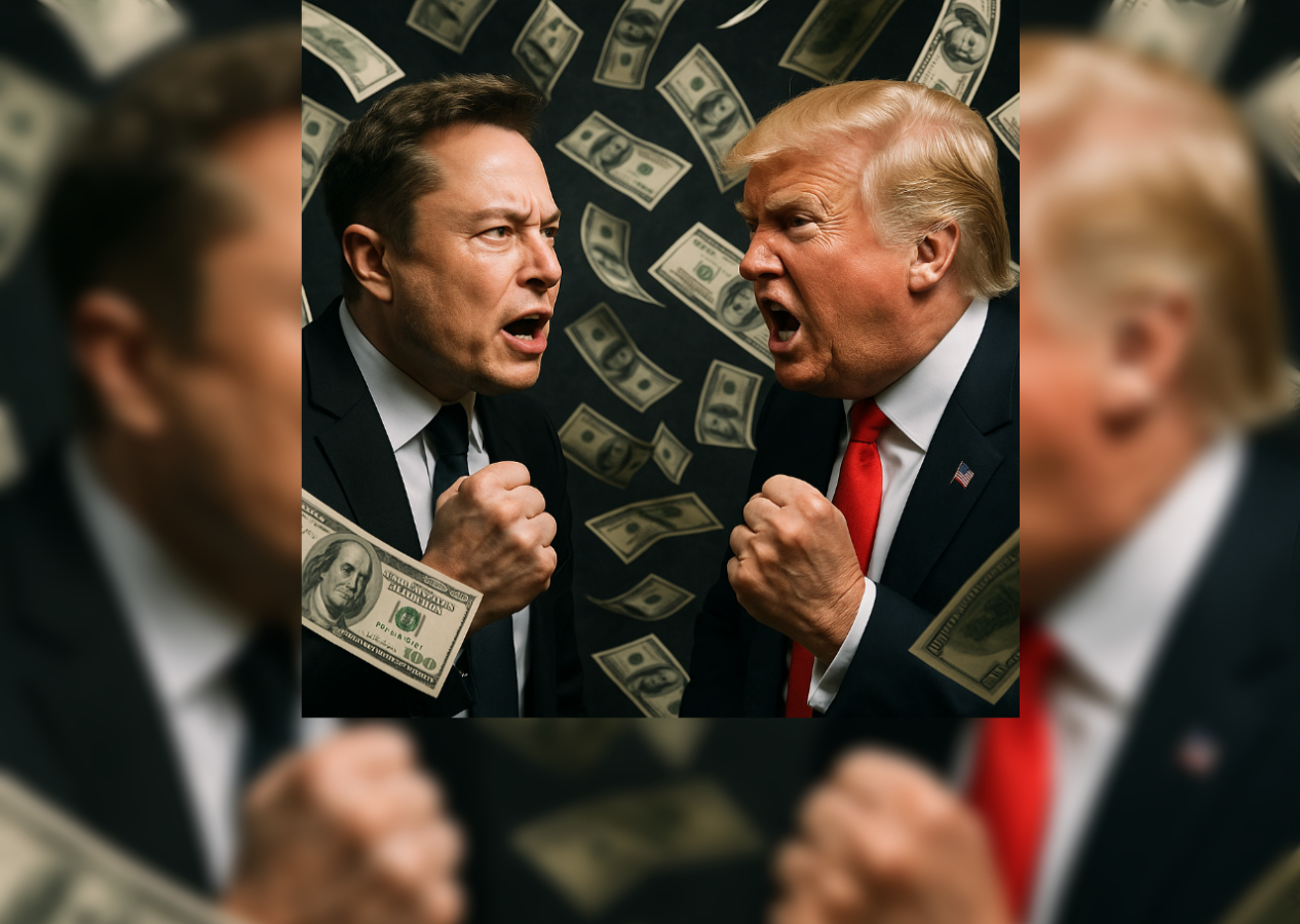 Donald Trump ile gerilim Tesla'nın hisselerini çökertti! Elon Musk bir günde 150 milyar dolar kaybetti....