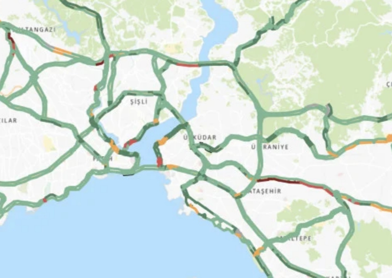 Tatil göçü İstanbul’u rahatlattı! Bayram sabahı İstanbul’da trafik yoğunluğu yüzde 13’e kadar düştü