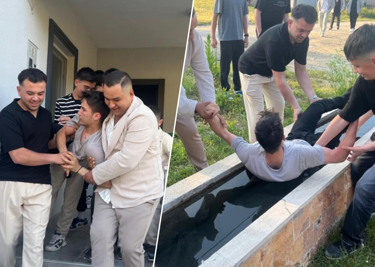 Bolu’da yarım asırlık gelenek: Bayram namazına kalkmayan genç buz gibi suya yatırıldı