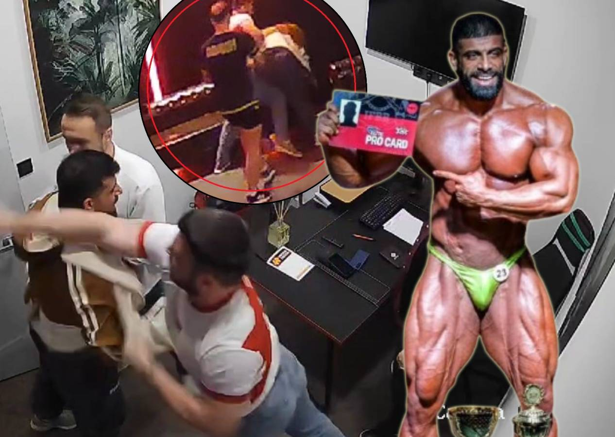 Türkiye'yi temsil eden sporcuyu tekme tokat iş arkadaşlarına böyle dövdürdü