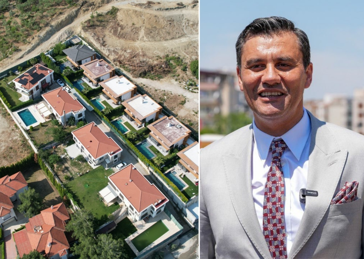 Arızayı kontrol etmek isterken akıma kapıldı... Ferdi Zeyrek'in elektrik akımına kapıldığı havuzlu site görüntülendi