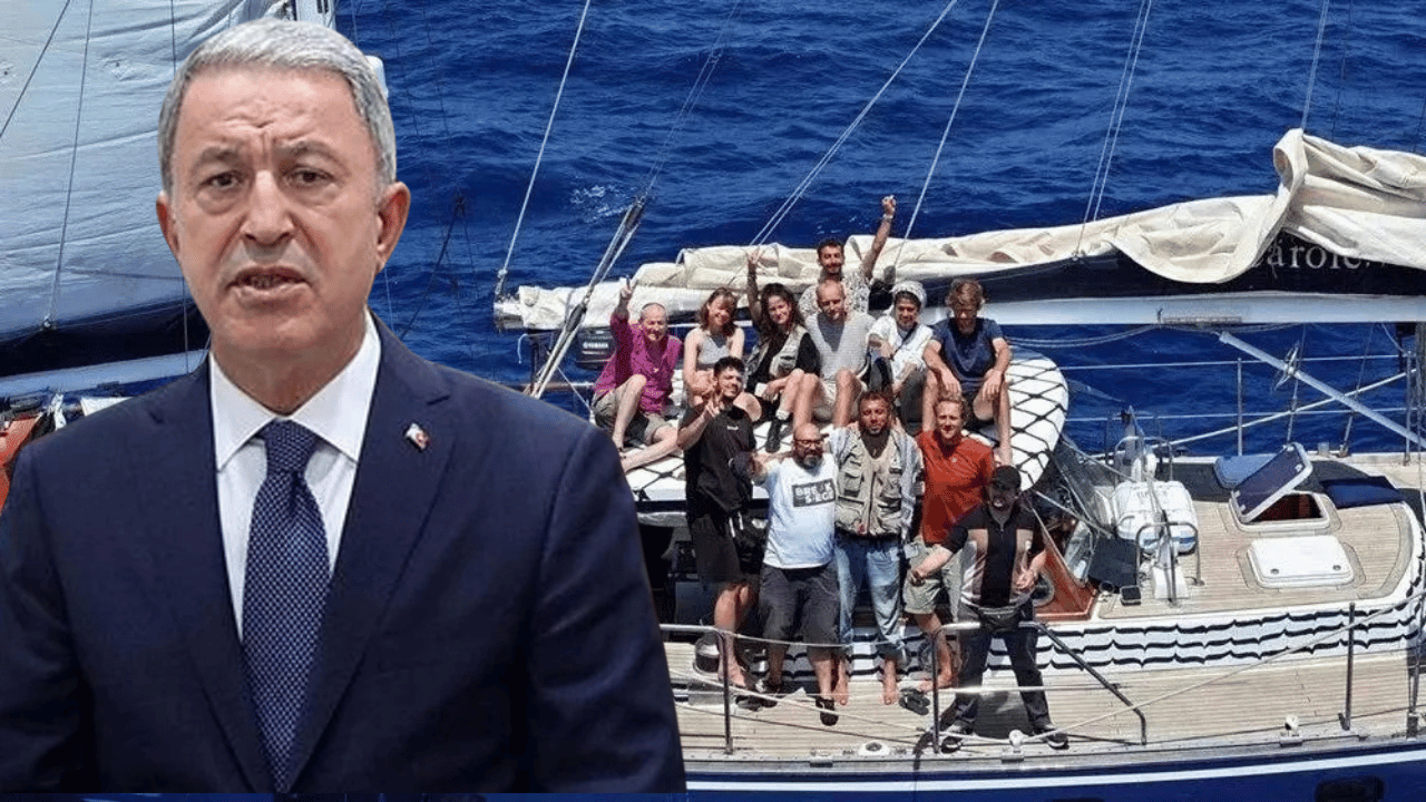 Hulusi Akar'dan Madleen gemisini alıkoyan İsrail'e çok sert mesaj: Bir gün mutlaka...