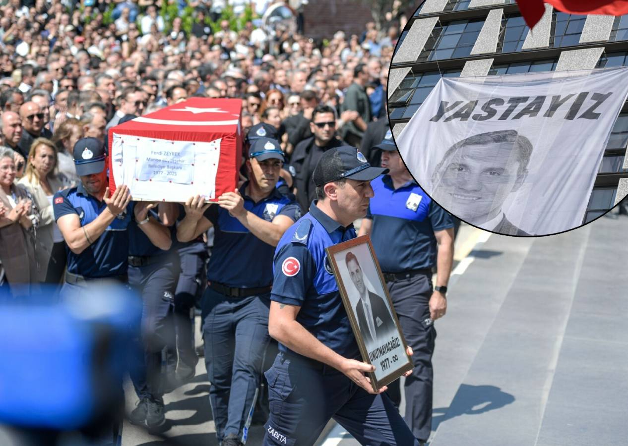 Manisa'nın evladına veda... Bir şehrin kalbi yasta; Ferdi Zeyrek dualarla uğurlandı