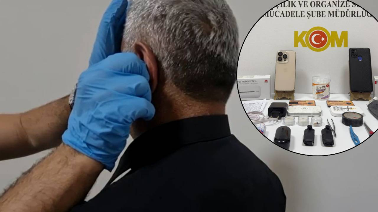 Ehliyet sınavında elektronik kopya düzeneği! Okul dışındaki otomobilde tezgah kurmuşlar