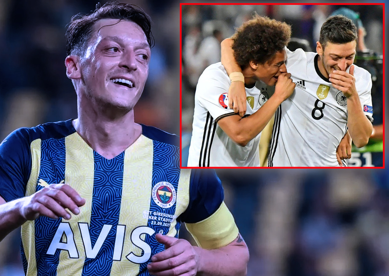 Leroy Sane'yi Galatasaray'a getiren isim Mesut Özil! Bu haber Fenerbahçelileri çıldırtacak