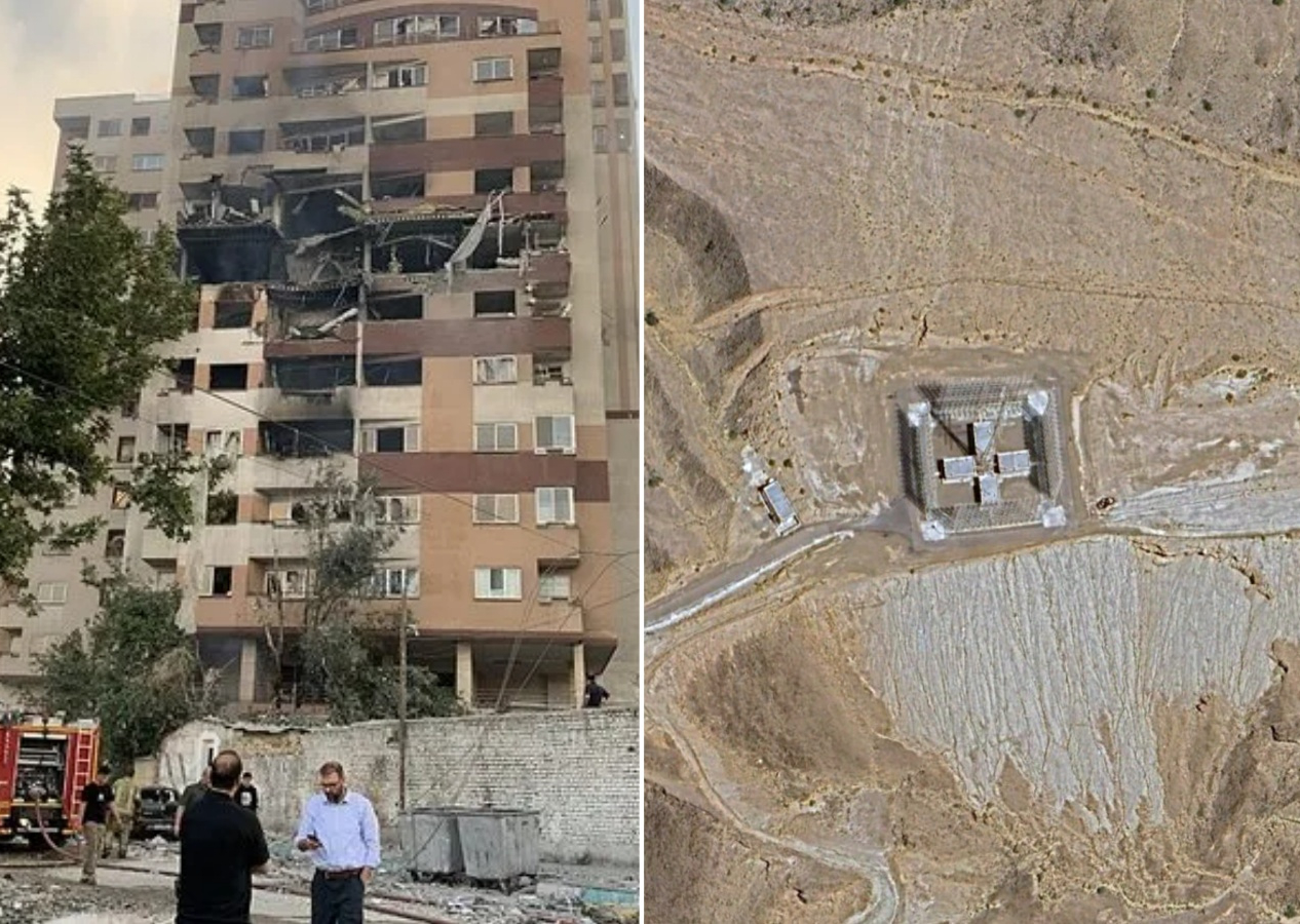 İsrail, İran'ın Hamedan şehrindeki askeri üsse saldırdı!