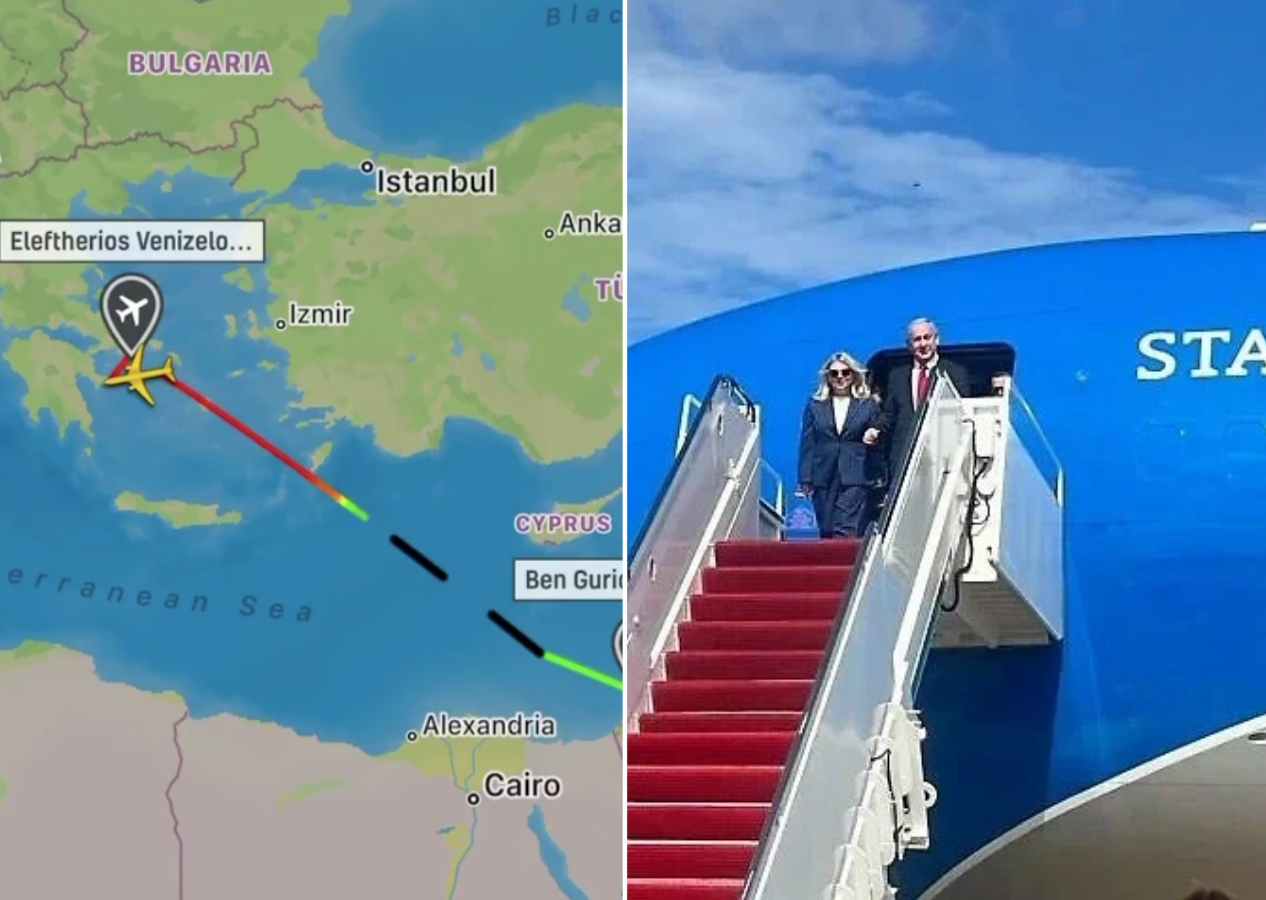 Netanyahu Yunanistan'a mı kaçtı? İsrail Başbakanlık uçağı saldırılar sırasında Atina'ya indi...
