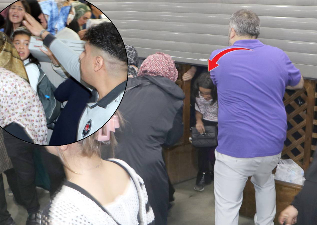 AVM'de indirim izdihamı! Züccaciyede yüzde 50 indirim için birbirlerini ezdiler... "Yorucuydu ama değdi"