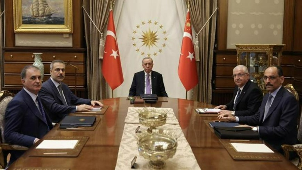 Beştepe'de güvenlik zirvesi! İsrail İran gerilimi sonrası Türkiye barış için harekete geçti!
