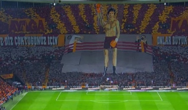 Galatasaray'dan ses getiren koreografi / VİDEO
