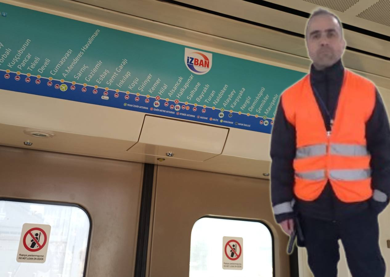 İZBAN'da sigara cinayeti: Kendisini uyaran güvenlik görevlisi Seydihan Alsaç'ı öldürdü!