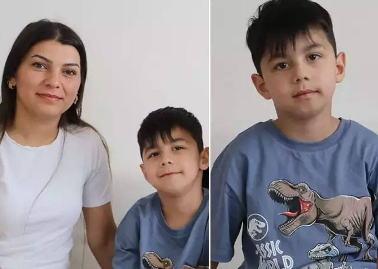 7 yaşındaki  Mustafa Emir milyonda bir görülen kas hastalığıyla savaşıyor: Tedavisi için 2.9 milyon dolar gerekli