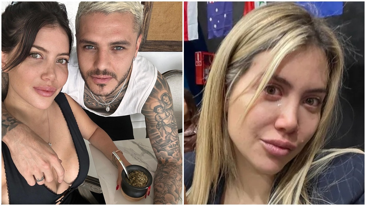 Icardi'yle yaşadığı olaylarla gündemden düşmeyen Wanda Nara, gözyaşlarıyla paylaştı!