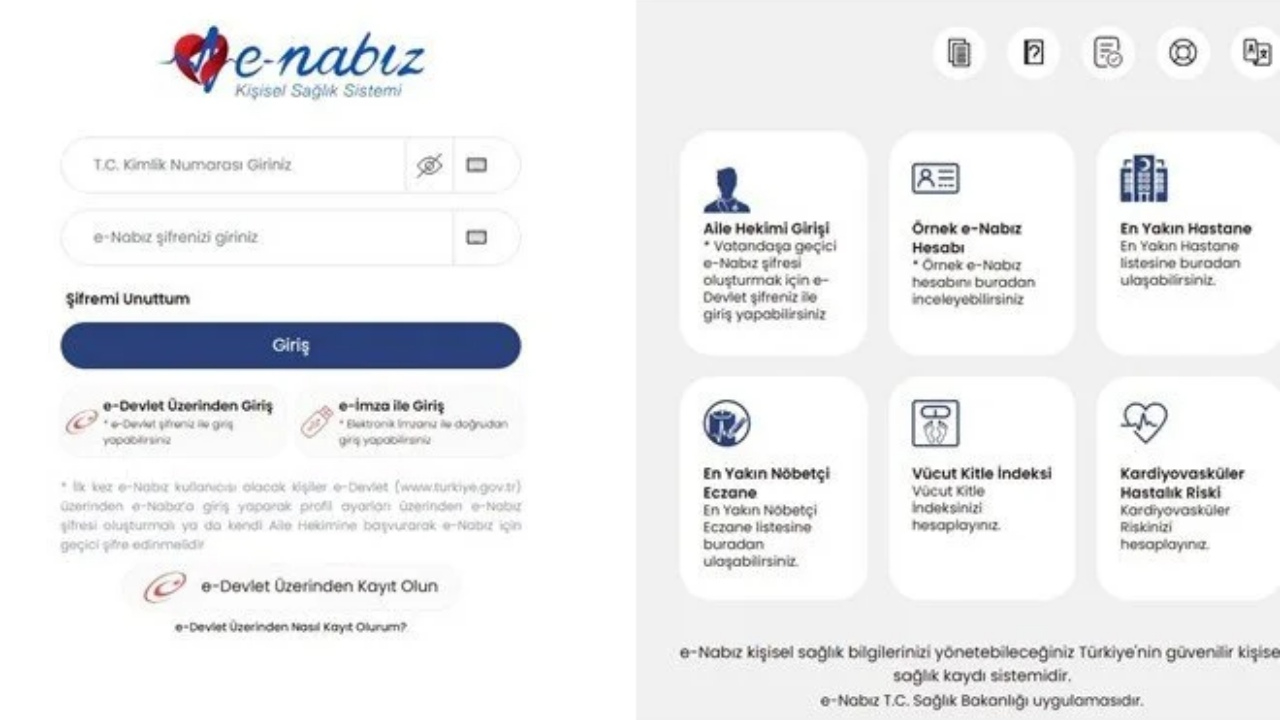 e-Nabız yenilendi! İlaç alımı ve sağlık hizmetlerinde dev kolaylık