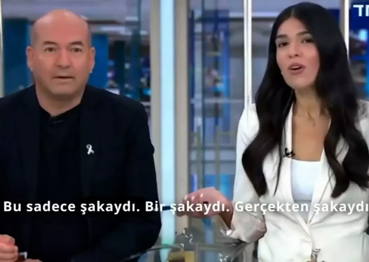 "Finalde Türkiye var" diyen hadsiz İsrailli gazeteci geri adım attı! "Sadece bir şakaydı..."