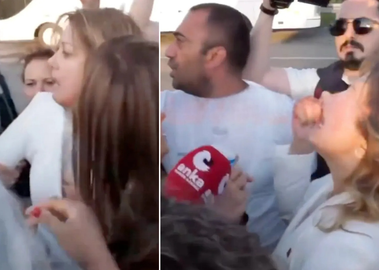 CHP yine mağduriyet oyunu peşinde... Kadın Kolları Başkanı Asu Kaya zorla bayılmaya çalıştı