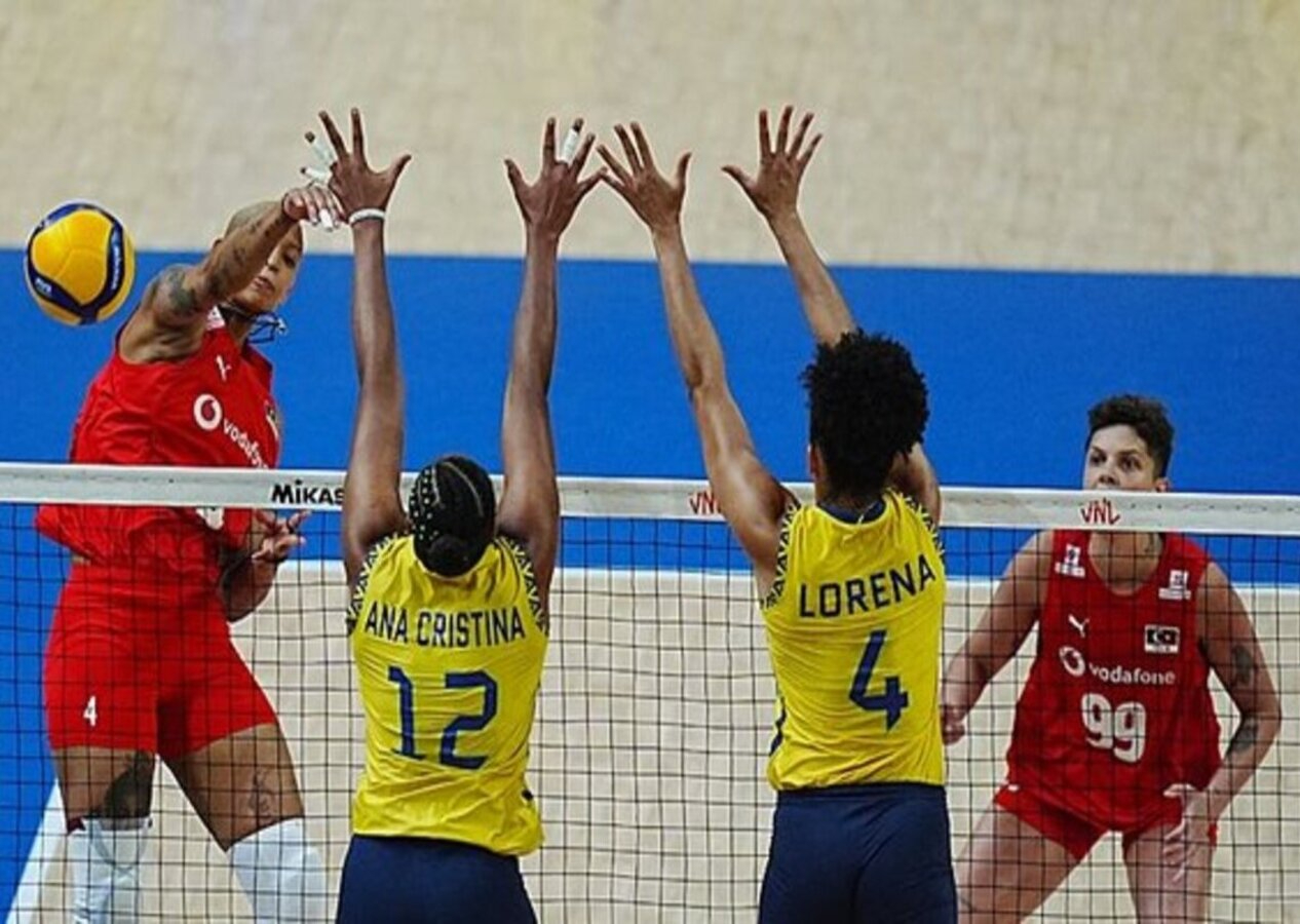 Filenin Sultanları Brezilya'ya diş geçiremedi, 7 maç sonra kaybetti (Türkiye 1 - 3 Brezilya | Maçın özeti)