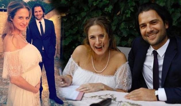 Kenan Ece ve Canan Ergüder aniden evlendi... Bebek geliyor!