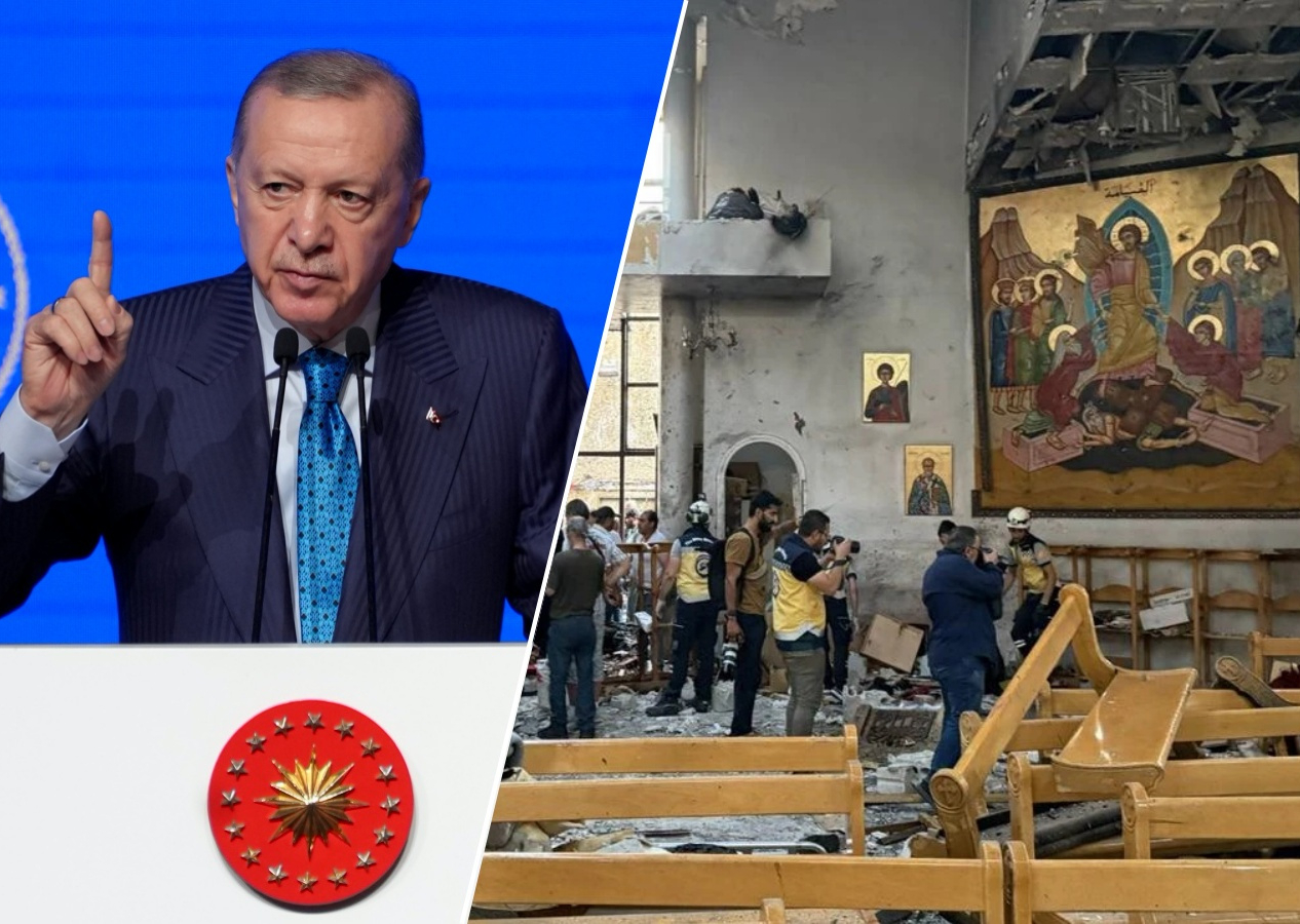 Erdoğan’dan Şam’daki kilise saldırısına sert tepki: Suriye'nin yanındayız, istikrarsızlık ortamına izin vermeyeceğiz!